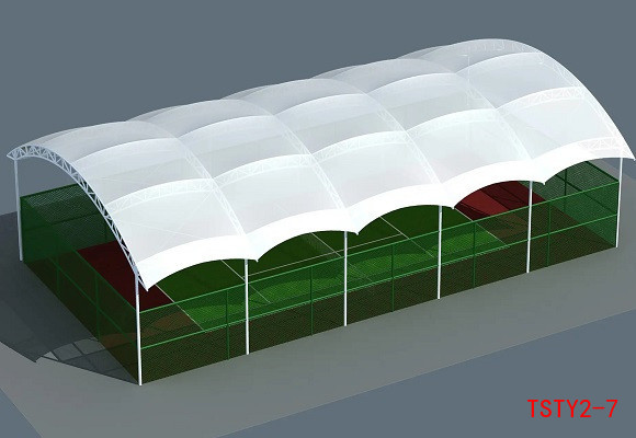 膜结构网球场设计方案图