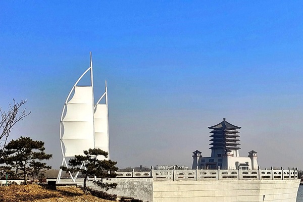 船帆造型膜结构景观