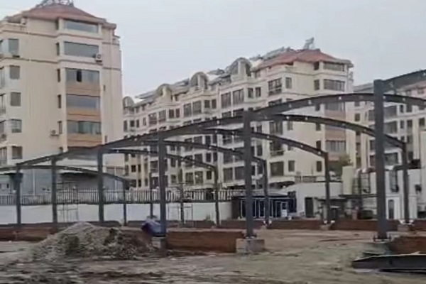 威海荣成膜结构市场雨棚