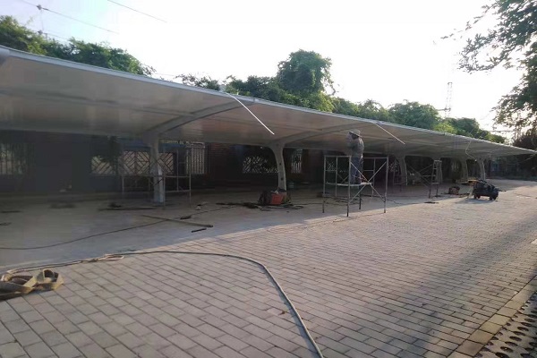北京电气工程学院膜结构车棚